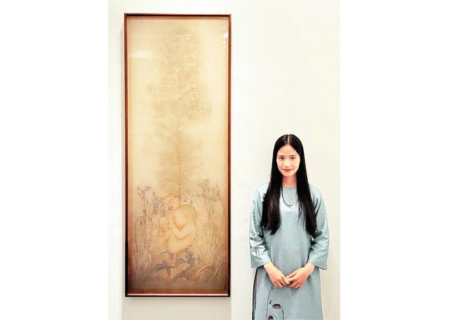 Họa sĩ Lê Thúy.