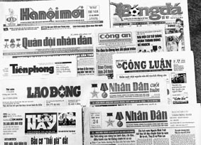 Một số ấn phẩm báo chí hiện nay