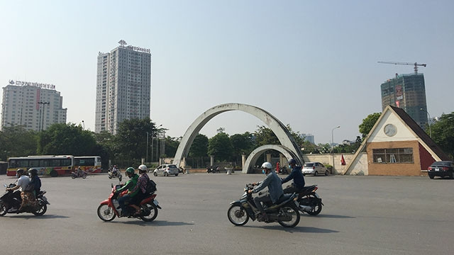 Công viên Cầu Giấy.