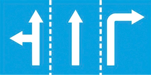 Nên phân làn như hình trên mới hợp lý