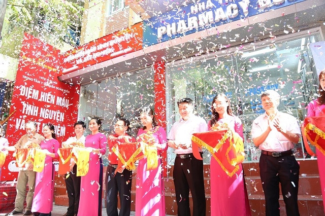 Khai trương điểm hiến máu cố định tại Hoàn Kiếm