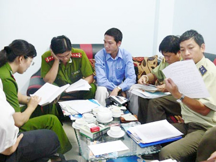 Nhiều đường dây lừa đảo thông qua hình thức bán hàng đa cấp đã được bóc gỡ thời gian qua. 