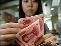 Trung Quốc điều chỉnh tỷ giá đồng nhân dân tệ