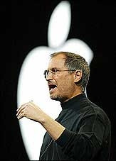 Ông Steve Jobs,<br>Chủ tịch hãng Apple.