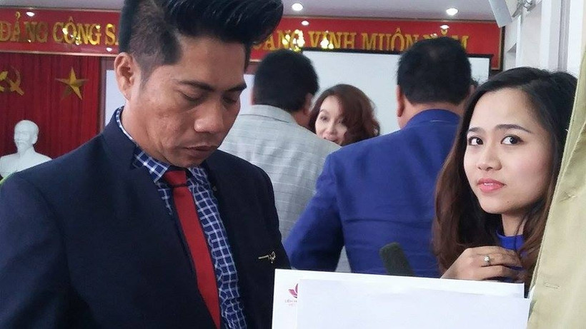 Đạo diễn Peter Hiền trong chuyến làm việc tại Việt Nam.