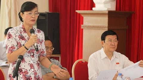 Đại biểu Nguyễn Thị Quyết Tâm.