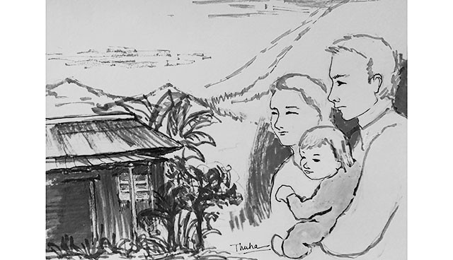 Nắng lên ở Mơ Kây