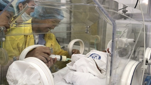 Mẹ Liên đã được gặp con trai Bình An.