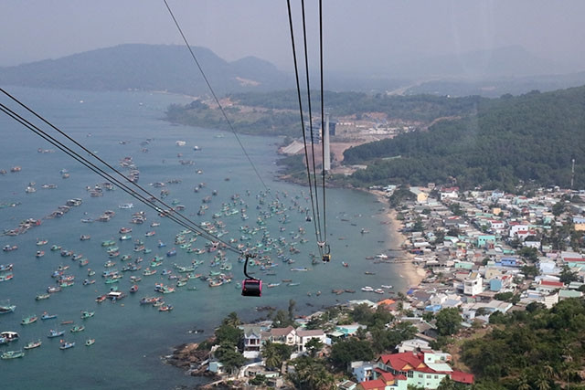 Tuyến cáp treo dài nhất thế giới.