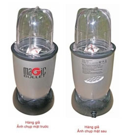 Xử lý hàng giả máy xay đa năng mang nhãn hiệu “Magic bullet”