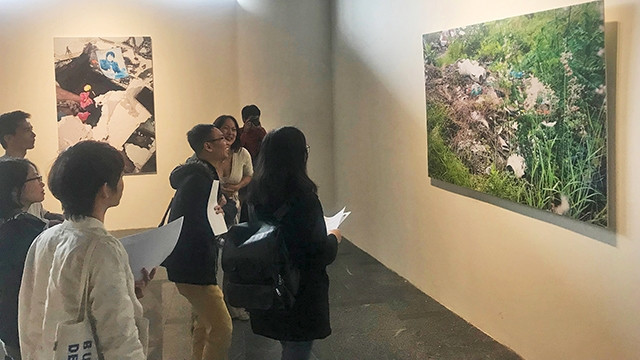 Một góc triển lãm.