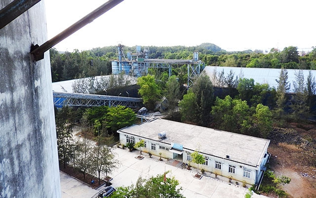 Nhà máy xi-măng Đại Việt đã bị dừng hoạt động nhiều năm.