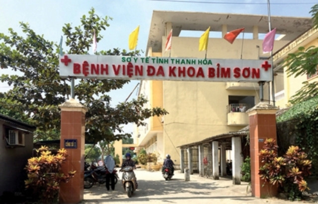 Bệnh viện đa khoa thị xã Bỉm Sơn.