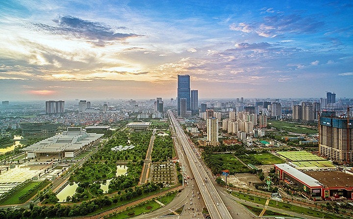 Thủ đô Hà Nội hôm nay. Ảnh: VŨ LONG