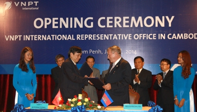 VNPT-I khai trương văn phòng đại diện tại Campuchia