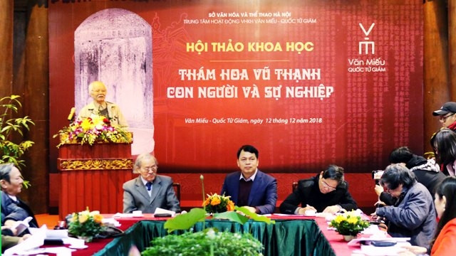 Hội thảo khoa học "Thám hoa Vũ Thạnh - con người và sự nghiệp".
