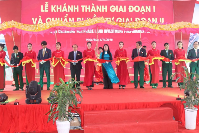 Khánh thành giai đoạn 1 Khu công nghiệp Thăng Long - Vĩnh Phúc