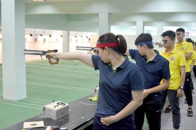 Các xạ thủ đoàn Quân đội vẫn tỏ ra quá vượt trội so với các xa thủ khác tại giải lần này.
