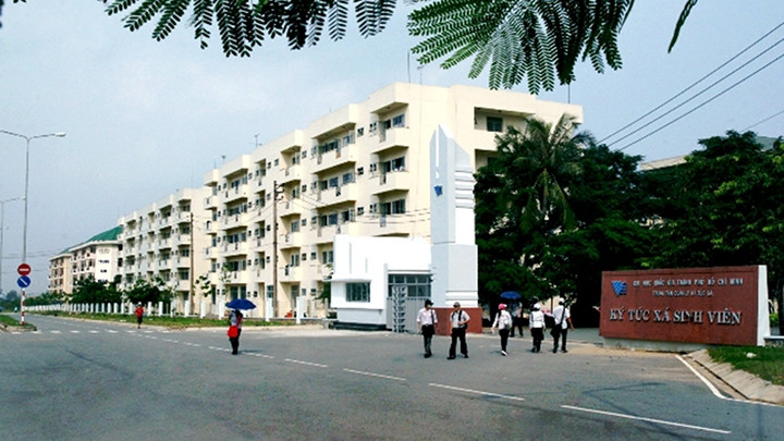 Ký túc xá Ðại học Quốc gia TP Hồ Chí Minh. Ảnh: ÐỨC HIẾU