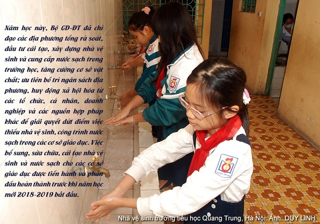 Bệnh tật “gõ cửa” học sinh từ nhà vệ sinh bẩn