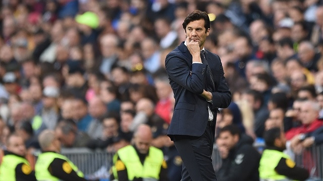 Solari đang khá “mát tay” sau khi tạm thời lên nắm quyền huấn luyện ở Real, với ba chiến thắng liên tiếp trong cả ba trận đầu tiên dẫn dắt Los Blancos. (Ảnh: Getty Images)