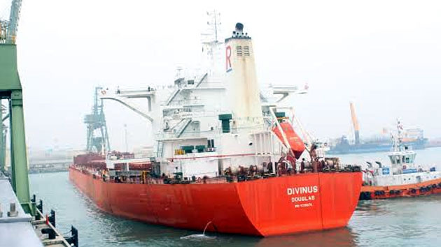 Cảng Sơn Dương đón tàu lớn nhất từ trước đến nay cập cảng Việt Nam