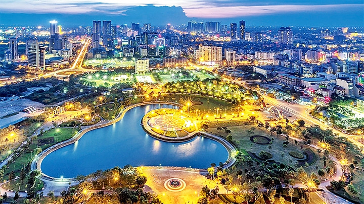 Thành phố Hà Nội hôm nay. Ảnh: TRẦN LONG