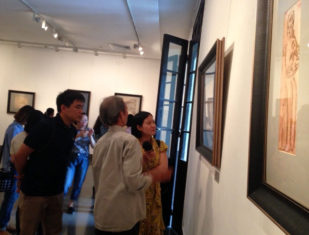 Ngắm những phác họa và ký họa của bậc thầy sơn mài Nguyễn Gia Trí