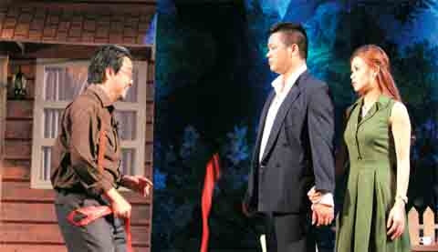 Cảnh trong vở Tất cả đều là con tôi (Nhà hát Tuổi trẻ).