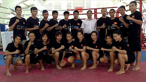 Đội tuyển Muay nước ta đã có HCV đầu tiên tại SEA Games 27. (Ảnh: bongdaplus)