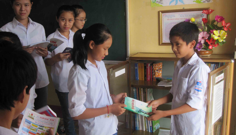 Mô hình "Tủ sách phụ huynh" ở Quỳnh Phụ