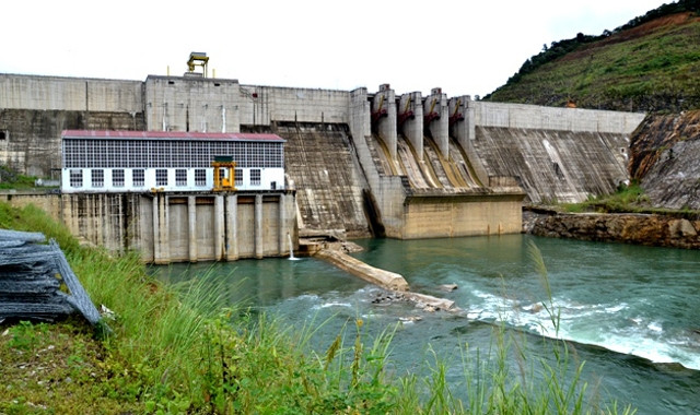 Nhà máy thủy điện Bắc Hà, công suất 90MW, nằm ở thượng nguồn sông Chảy (tỉnh Lào Cai)
