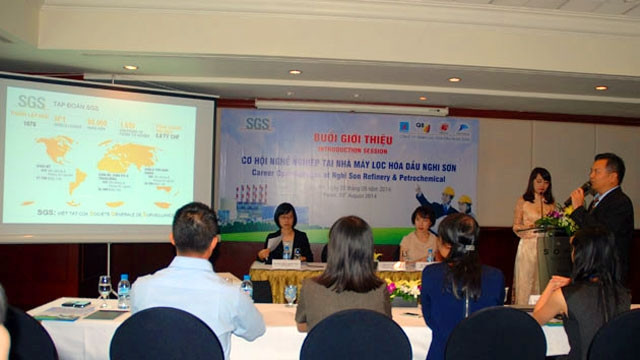 Thu hút nhân lực chất lượng cao cho Nhà máy lọc hóa dầu Nghi Sơn