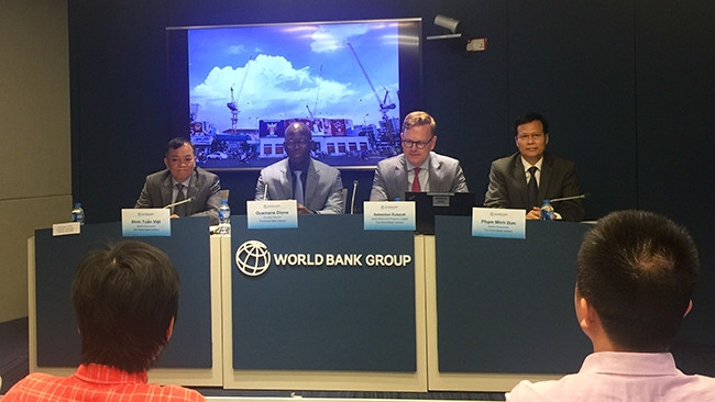 Quang cảnh buổi họp báo.