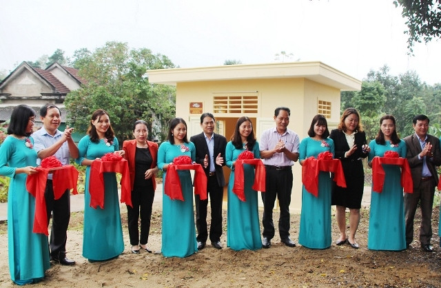 Khánh thành công trình nâng cấp hệ thống cấp nước sinh hoạt thôn An Khê.
