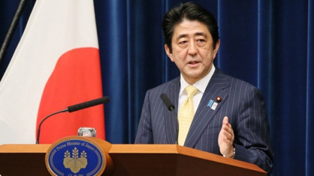 Thủ tướng Nhật Bản Shinzo Abe. (Ảnh: Văn phòng nội các Nhật Bản)