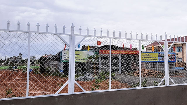 Công trình xây dựng trên đất mà Công ty Long Đại được cấp làm trụ sở.