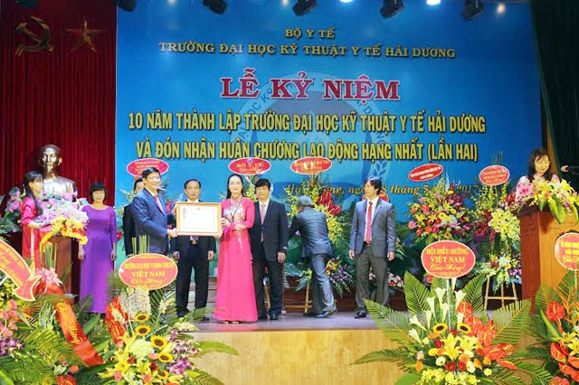 10 năm thành lập Trường đại học Kỹ thuật Y tế Hải Dương