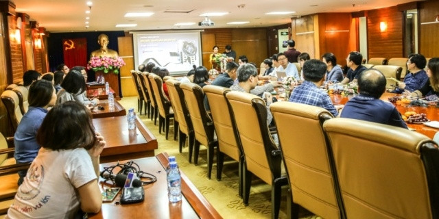 Toàn cảnh buổi hội thảo.