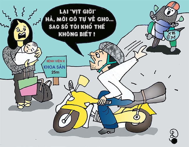 Tranh của họa sĩ DUY LIÊN.