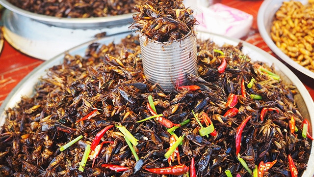 Món ăn độc, lạ ở Siem Reap