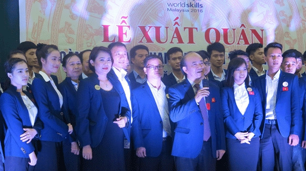 Việt Nam đặt mục tiêu nằm trong nhóm ba nước dẫn đầu về thành tích thi nghề ASEAN