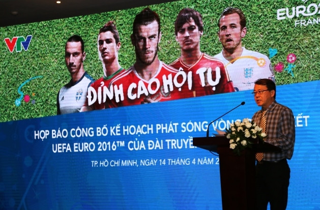 Khán giả sẽ được xem EURO 2016 trên VTV