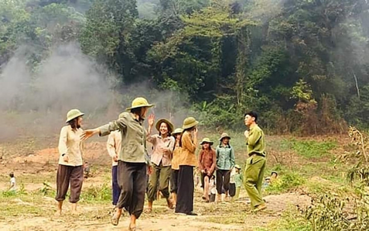 Một cảnh trong phim Truyền thuyết về Quán Tiên.