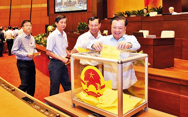 Lấy phiếu tín nhiệm đối với 48 chức danh do Quốc hội bầu hoặc phê chuẩn tại Kỳ họp thứ sáu, Quốc hội khóa XIV.