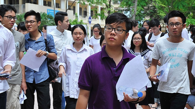 Sự điều chỉnh trong cách xét tốt nghiệp THPT có thể khiến một số học sinh có học lực trung bình lo lắng. Ảnh: SONG ANH