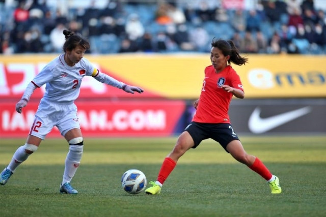 Những trận đấu với các đối thủ mạnh như Hàn Quốc là rất quý báu, giúp các nữ tuyển thủ Việt Nam mau chóng tiến bộ.