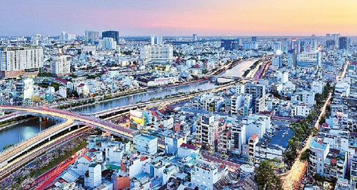 Một góc TP Hồ Chí Minh hôm nay.