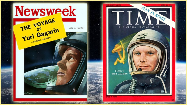Yuri Gagarin đã trở thành người anh hùng của thế giới.