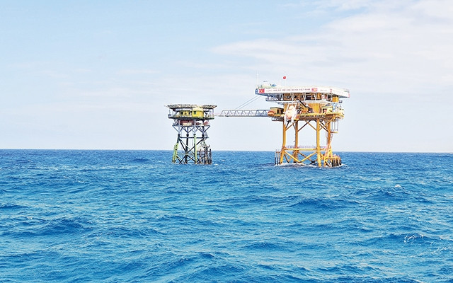 Nhà giàn DK1/20. Ảnh | Vũ Quang Huy